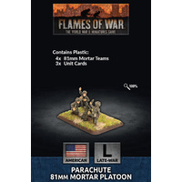 Flames of War: Americans: Parachute Mortar Platoon (Plastic) (x4)