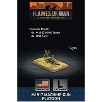 Flames of War: Americans: M1917 Machine-gun Platoon (Plastic) (x4)
