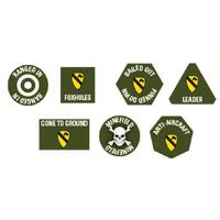 Flames of War: Vietnam: 1st Cavalry Division (Airmobile) Token Set