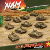Flames of War: Vietnam: PAVN Ironclad Battalion Army Box (9 x K-2 plastic 2 x ZSU-57-2)