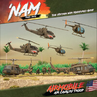 Flames of War: Vietnam: US Airmobile Army (2 x AH-1 Hueycobra, 2 x OH-6A Loach, 2 x US Slick, 3