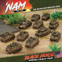 Flames of War: Vietnam: US Blackhorse Army Box (7 x M113, 3 x M551, 1 x M48A3)