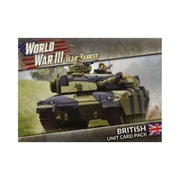 Team Yankee: WWIII: British Unit Card Pack (39 cards)