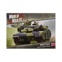 Team Yankee: WWIII: British Unit Card Pack (39 cards)