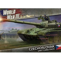 Team Yankee: WWIII: Czechoslovakian Unit Cards (36 Cards) (World War III)