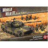 Team Yankee: WWIII: Danish Unit Cards (28x Cards)