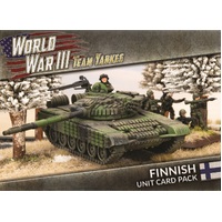 Team Yankee: WWIII: Finnish Unit Cards (33x Cards)
