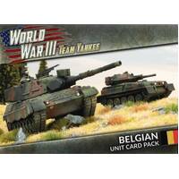 Team Yankee: WWIII: Belgian Unit Card Pack
