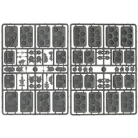 Gale Force Nine: Plastic Bases - Rubble