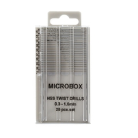 Bravo Handtools 20 Piece Microbox Drill Set - 0.3 To 1.6mm