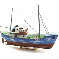 Billings 1/60 Progress Trawler Wooden Model Ship