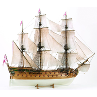 Billings 1/75 Norske Love 3 Mast Wooden Model Ship