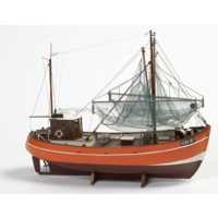 Billings 1/33 Cux 87 Fishing Trawler Wooden Model Ship
