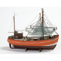 Billings 1/33 Cux 87 Fishing Trawler Wooden Model Ship