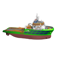 Billings 1/75 Fairmount Ocean Tug Wooden Model Ship