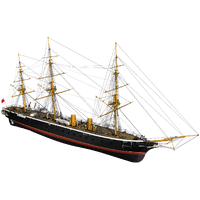 Billings 1/100 HMS Warrior War Ship Wooden Model Ship Kit