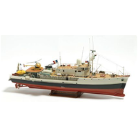 Billings 1/45 Calypso Ship Cousteau Wooden Model Ship