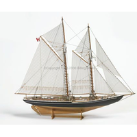 Billings 1/100 Bluenose Schooner Wooden Model Ship