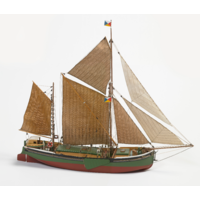 Billings 1/67 W. Everard Sail Boat Wooden Model Ship