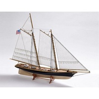 Billings 1/72 America Cup 1851 Wooden Model Ship