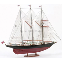 Billings 1/75 Sir Winston Churchill 3 Mast Schooner  Wooden Model Ship
