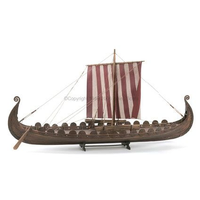 Billings 1/25 Viking Ship Oseberg Wooden Model Ship