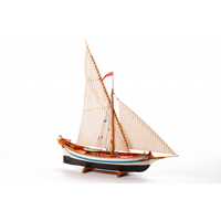 Billings 1/80 Le Martegaou Sail Boat Wooden Model Ship
