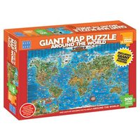 Blue Opal 300pc Giant Around The World Puzzle