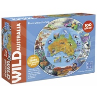 Blue Opal Wild Australia From Desert to Sea 100pc Jigsaw Puzzle
