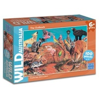 Blue Opal 100pc Wild Aust The Outback Jigsaw Puzzle