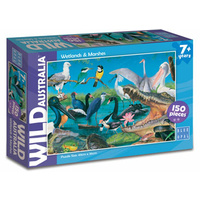 Blue Opal 150pc Wild Aust Wetlands & Marshes Jigsaw Puzzle