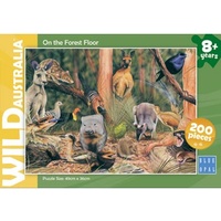 Blue Opal 200pc Wild Aust On the Forest Floor Jigsaw Puzzle