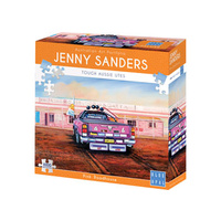 Blue Opal - 1000pc Pink Roadhouse Jigsaw Puzzle
