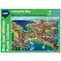Blue Opal - 1000pc Evans Watsons Bay Jigsaw Puzzle