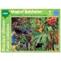 Blue Opal 1000pce Fleming Magical Rainforest 