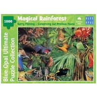 Blue Opal 1000pce Fleming Magical Rainforest 