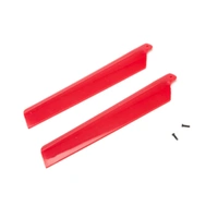 Blade Main Rotor Blades Red (2) MSRX BLH3216RE