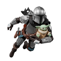 Blokees Star War CC05 Din Djarin & Grogu Plastic Model Kit