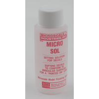Microscale Micro-Sol Decal Setting Solution 1oz MI-2