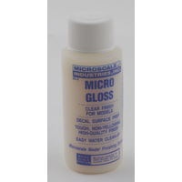 Microscale Micro-Gloss Coat: Clear Finish 1oz BMF134