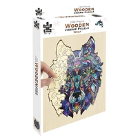 Puzzle Master Wolf 132pc Wooden Jigsaw Puzzle