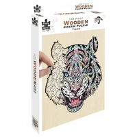 Puzzle Master Tiger 132pc Wooden Jigsaw Puzzle