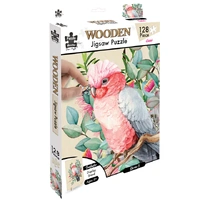 Puzzle Master Galah 128pc Wooden Jigsaw Puzzle