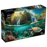 Puzzle Master Turtle Discovery 1000pc Jigsaw Puzzle