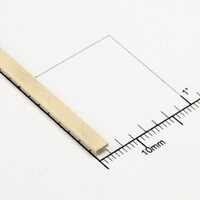 Bud Nosen Timber 1/32" Basswood Strips 1/8" x 24" (Each)