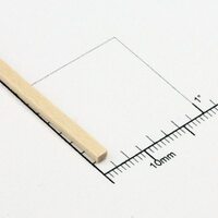 Bud Nosen Timber 1/16" Basswood Strips 3/32" x 24" (Each)
