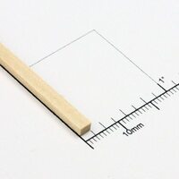 Bud Nosen Timber 3/32" Basswood Strips 1/8" x 24" (Each)