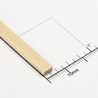 Bud Nosen Timber 3/32" Basswood Strips 3/16" x 24" (Each)