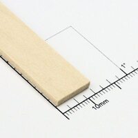 Bud Nosen Timber 3/32" Basswood Strips 1/2" x 24" (Each)