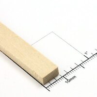 Bud Nosen Timber 3/16" Basswood Strips 3/8" x24" (Each)